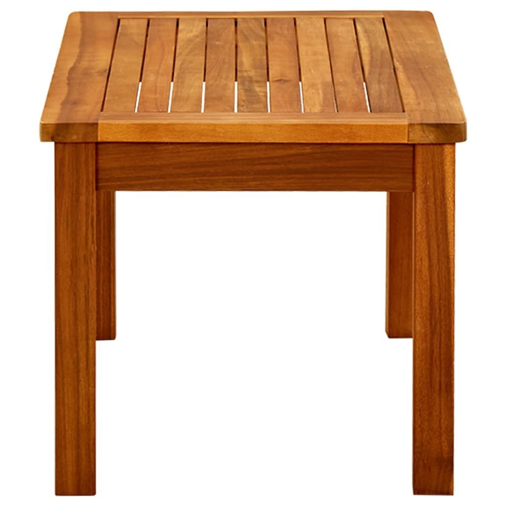 Massief Acacia Houten Tuintafel 70x40x36 cm - 34% Korting!