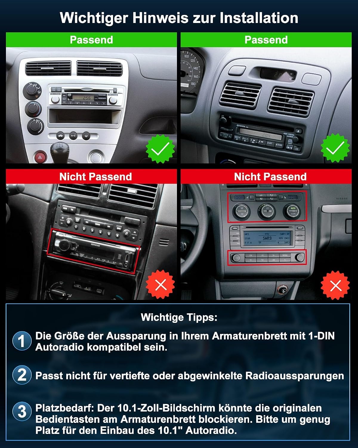 Autoradio met 10.1" Draaibaar Scherm & Navigatie - 30% Korting!