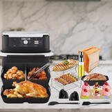 Airfryer Accessoireset Ninja Foodi 10.4L: Siliconen Vormen & Meer - 40% Korting!
