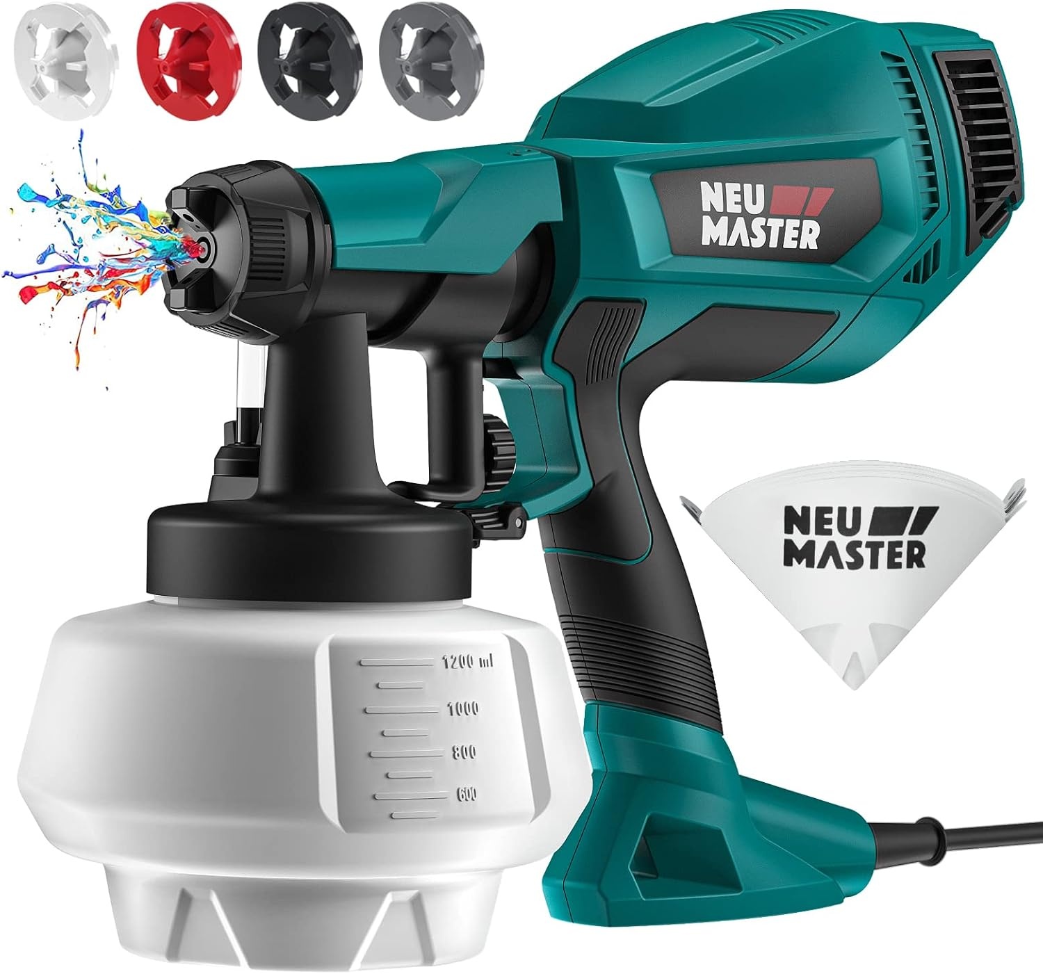 Krachtige Verfspuit 500W - Nu met 34% Korting!