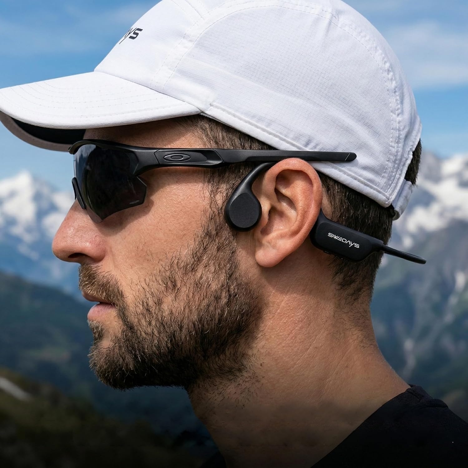 Waterdichte Zwemhoofdtelefoon met 32GB MP3 & Bluetooth 5.4