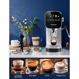 Espressomachine Aigostar 20 Bar - Digitaal Touchscreen - 30% Korting