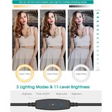 Giant LED Ringlamp 26cm met Statief & Afstandsbediening (31% Korting)