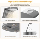 6-in-1 Oplaadstation met Wekkerradio & Bluetooth Speaker | 57% Korting
