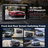 Miden 4K+1K Dashcam Auto - 35% Korting