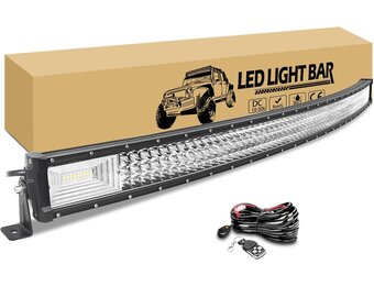 52" Curved LED Verstraler 675W - 35% Korting