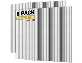 Akoestische Panelen Wit 8 Stuks - 35% Korting