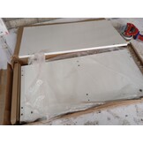 LP Opbergbox Hoogglans Wit Bewerkt Hout 71x34x36 cm - 72% Korting!