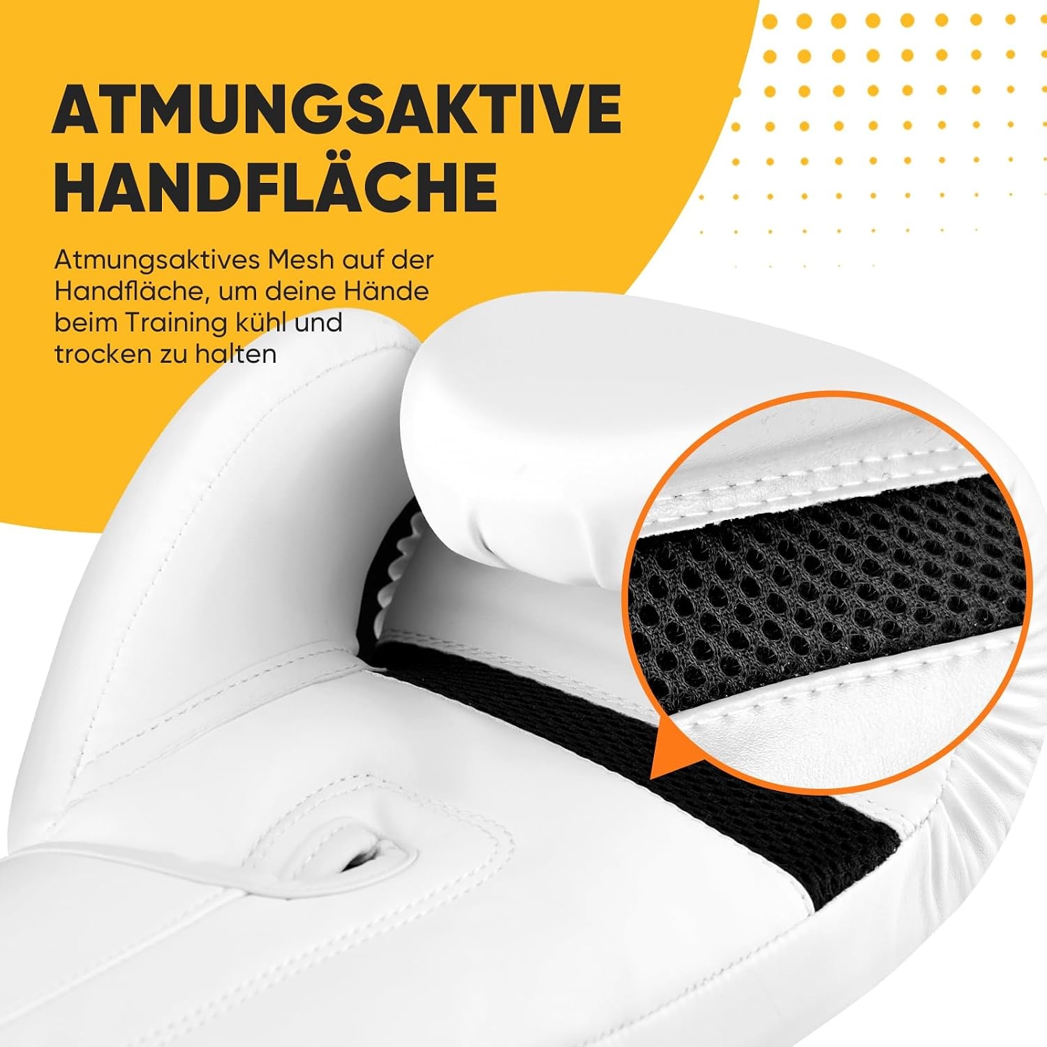 Bokshandschoenen MMA Kickboksen Heren Dames Blauw Wit - 45% Korting!