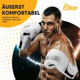 Bokshandschoenen MMA Kickboksen Heren Dames Blauw Wit - 45% Korting!