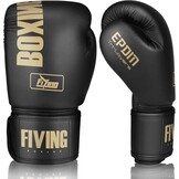 Bokshandschoenen MMA Kickboksen Heren Dames Blauw Wit - 45% Korting!