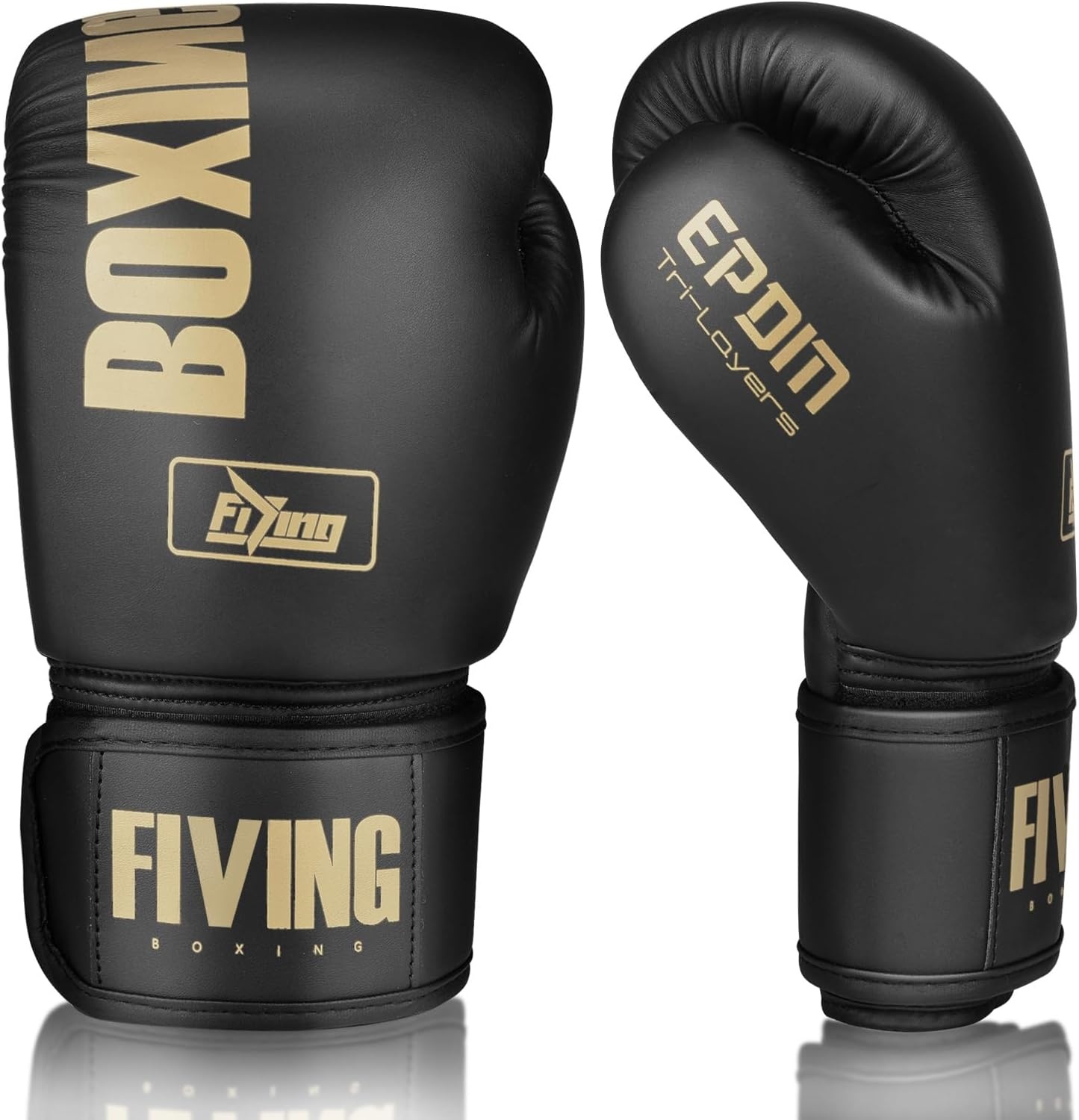 Bokshandschoenen MMA Kickboksen Heren Dames Blauw Wit - 45% Korting!