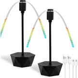 TEPENAR 2-delige set met USB-oplaadbaar, vliegenbescherming zonder chemicaliën, ventilator voor het afschrikken van vliegen, geniet van je maaltijden buitenshuis.