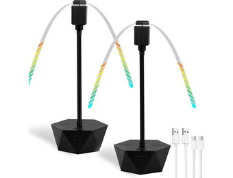 TEPENAR 2-delige set met USB-oplaadbaar, vliegenbescherming zonder chemicaliën, ventilator voor het afschrikken van vliegen, geniet van je maaltijden buitenshuis.