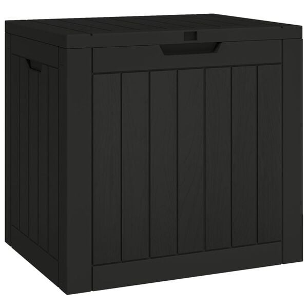 VidaXL Tuinbox Zwart 55.5x43x53 cm (118L) - 60% Korting