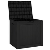 VidaXL Tuinbox Zwart 55.5x43x53 cm (118L) - 60% Korting