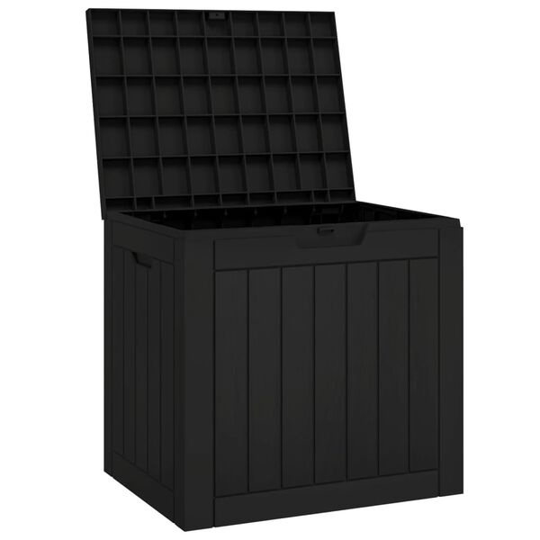 VidaXL Tuinbox Zwart 55.5x43x53 cm (118L) - 60% Korting