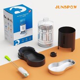 JUNSPOW Automatische Drinkfontein 4 liter Zwart - Waterdispenser voor Hond en Kat