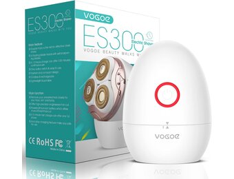 VOGOE ES300 Elektrisch Scheerapparaat voor Dames - Draadloos & Waterdicht