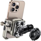 Lamicall Telefoonhouder voor Motor en Fiets - Goud - Geschikt voor 4,7-7,2 inch telefoons