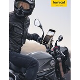 Lamicall Telefoonhouder voor Motor en Fiets - Goud - Geschikt voor 4,7-7,2 inch telefoons