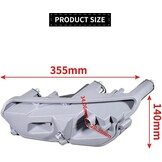 Grijze Achterlicht Fitting Lampdrager voor Audi TT 8J 2007-2014