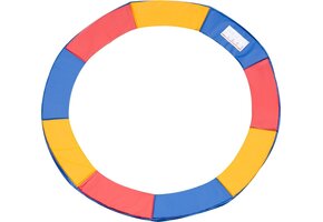 Trampoline Rand Afdekking 244 cm - Regenboog (33% Korting)