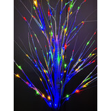 Kunstkerstboom 180 cm met 144 LED's en 8 Lichtstanden - 60% Korting!