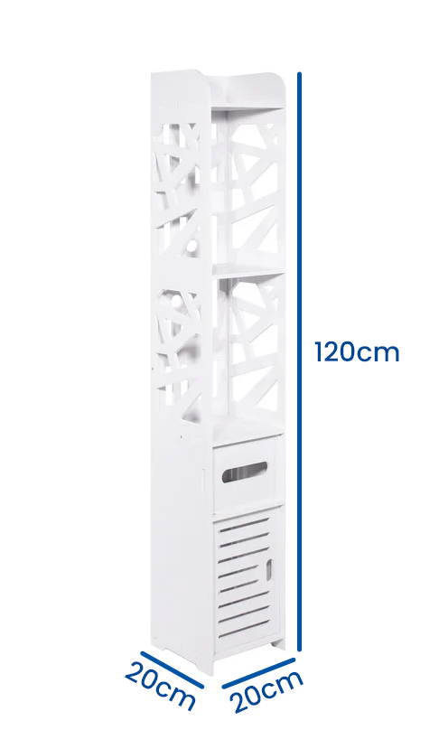 Badkamerkast - 120cm - paal
