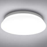 Lepro LED Plafondlamp 30 cm - IP54 Badkamerlamp - 22W - Koud Wit