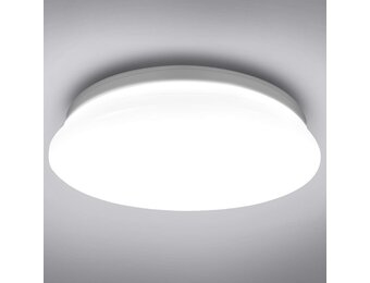 Lepro LED Plafondlamp 30 cm - IP54 Badkamerlamp - 22W - Koud Wit