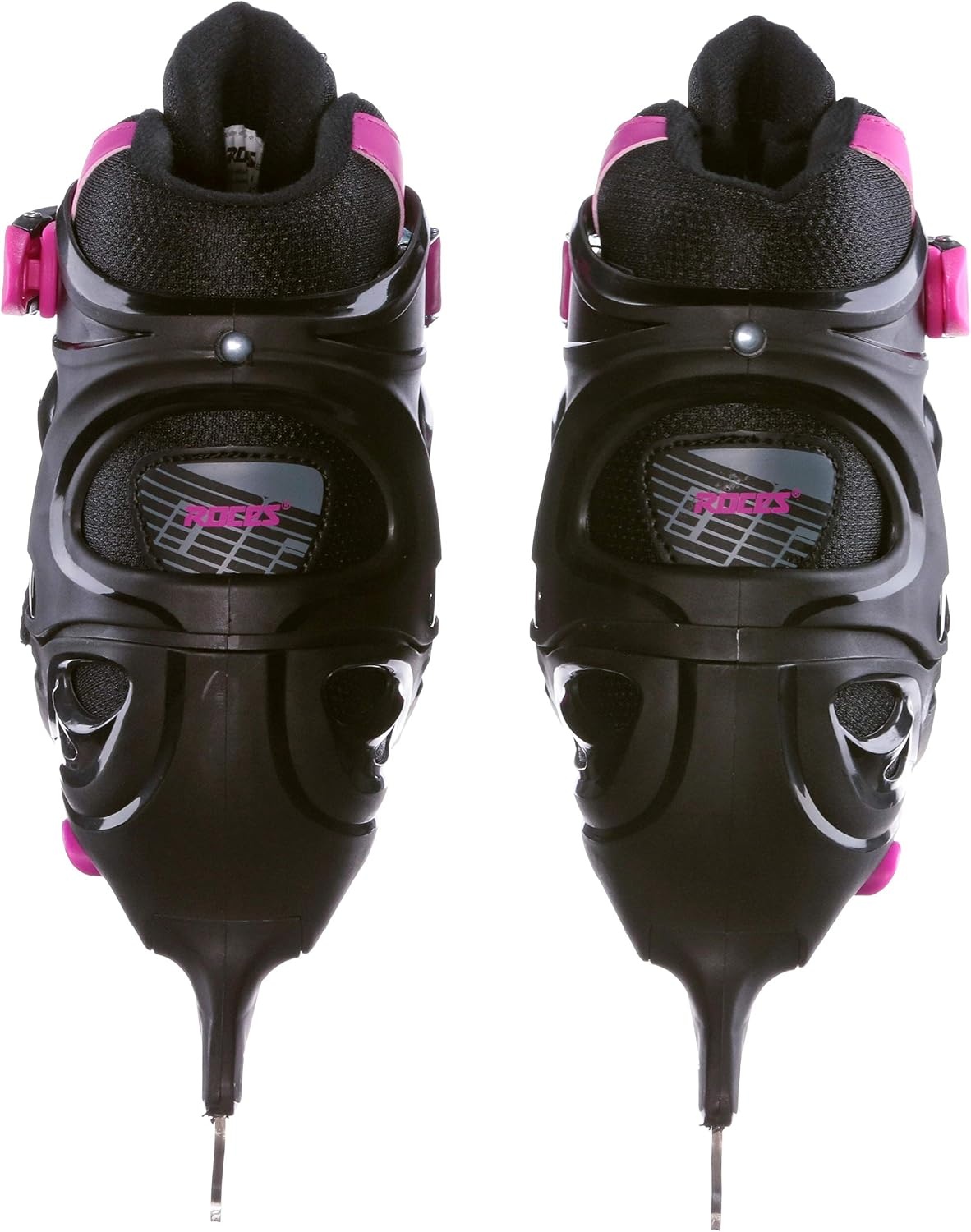 Verstelbare Jokey Ice 2.0 IJshockey Schaatsen Meisjes - Zwart/Fuchsia
