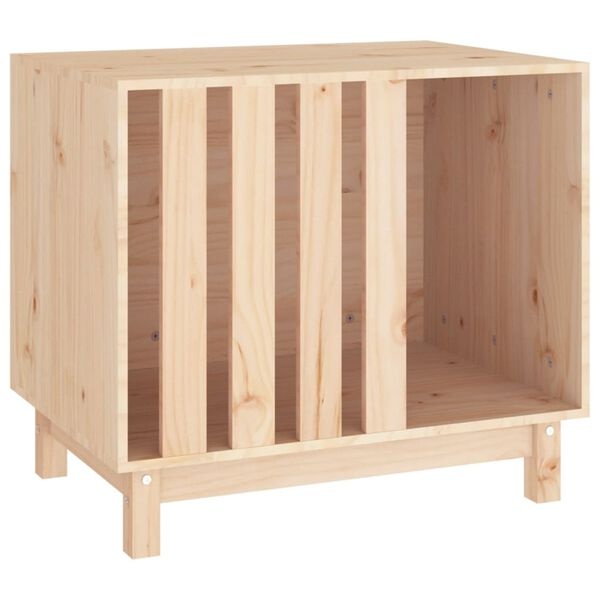 vidaXL Hondenhok 70x50x62 cm massief grenenhout