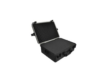 vidaXL Hardcase transportkoffer met schuimvulling zwart