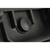 vidaXL Hardcase transportkoffer met schuimvulling zwart