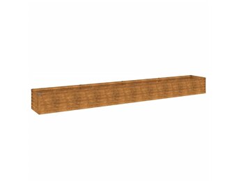 vidaXL Plantenbak verhoogd 386x50x36 cm cortenstaal