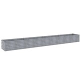 vidaXL Plantenbak verhoogd 386x50x36 cm cortenstaal