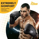 Bokshandschoenen voor dames en heren, bokstrainingshandschoenen, geschikt voor boksen, kickboksen, gemengde vechtsporten, Thai, MMA, vechttraining