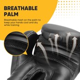 Bokshandschoenen voor dames en heren, bokstrainingshandschoenen, geschikt voor boksen, kickboksen, gemengde vechtsporten, Thai, MMA, vechttraining