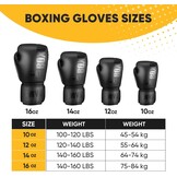 Bokshandschoenen voor dames en heren, bokstrainingshandschoenen, geschikt voor boksen, kickboksen, gemengde vechtsporten, Thai, MMA, vechttraining