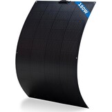300 W (2 Pack 150 Watt) Flexible Solar Panel Monocrystalline Solar Panel Photovoltaic Module Solar Module for Caravans, Boats, Roofs