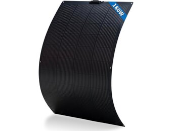 300 W (2 Pack 150 Watt) Flexible Solar Panel Monocrystalline Solar Panel Photovoltaic Module Solar Module for Caravans, Boats, Roofs