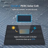 300 W (2 Pack 150 Watt) Flexible Solar Panel Monocrystalline Solar Panel Photovoltaic Module Solar Module for Caravans, Boats, Roofs