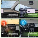 Volle garage voor FIAT Ducato 2006–2024, waterdichte camper-afdekking met zijdeur-ritssluiting, winddichte banden, regen, sneeuw, UV, stof, all-weather, hagelbescherming, ademende afdekking - Maat 5.41*2.05*2.52M