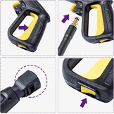 YUET Trigger Hogedruk Waspistool Jet Washer Accessoire Kit Quick Connect Release Systeem voor Karcher K2 K3 K4 K5 K6 K7 Kärcher & Wand Dirt Lance Spray Nozzle Verstelbare Reiniging Cleaner Slang 2100