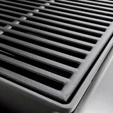 Denmay 60 x 40 cm gietijzeren grillrooster voor gasgrill, houtskoolgrill, BBQ en meer, gietijzeren rooster geëmailleerde reserveonderdelen, 1 stuk