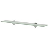 Zwevend glas schap 60x10 cm - 66% korting