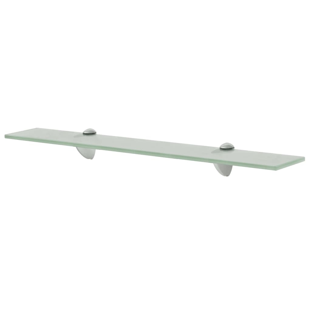 Zwevend glas schap 60x10 cm - 66% korting