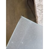 Zwevend glas schap 60x10 cm - 66% korting