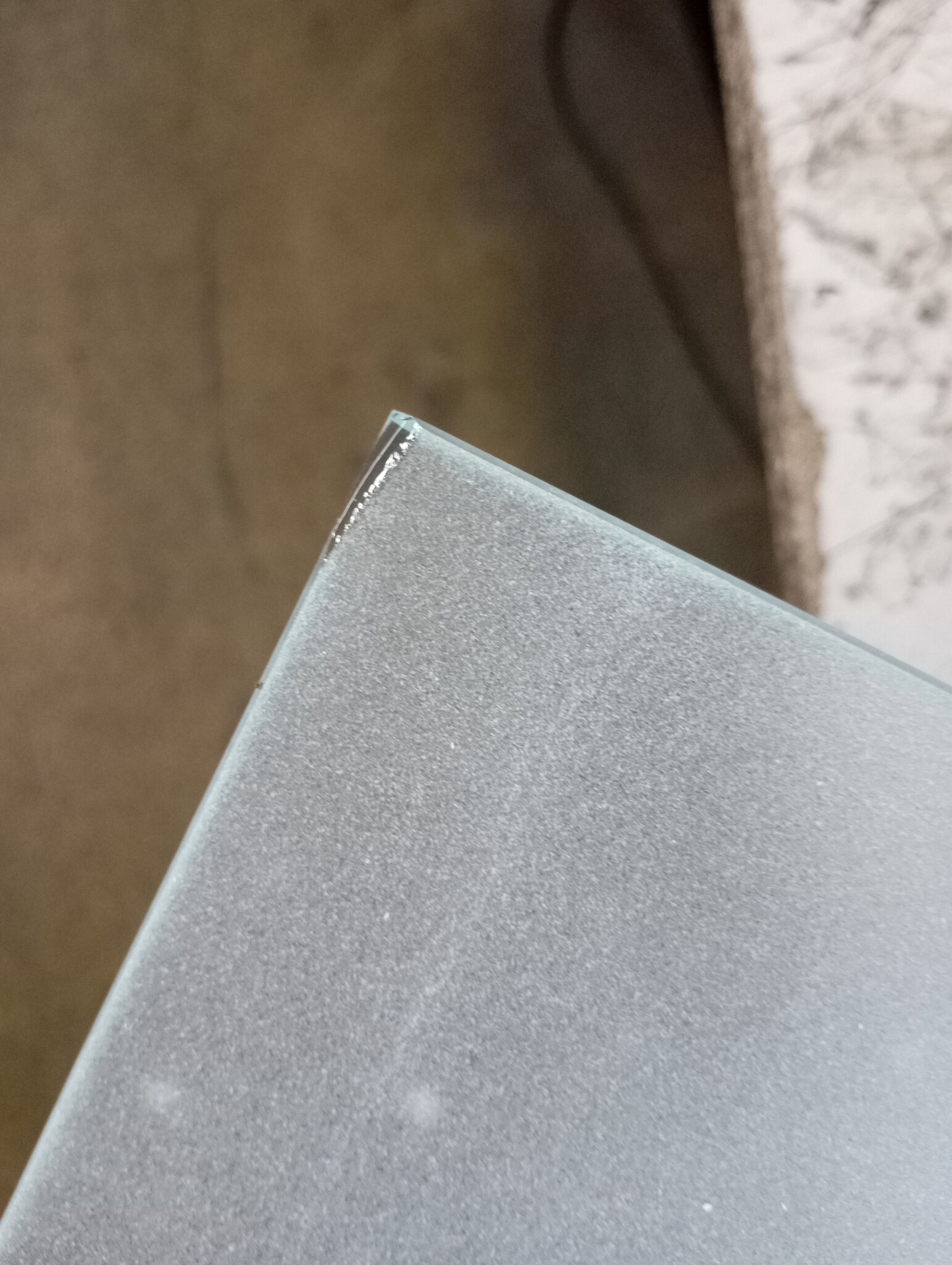 Zwevend glas schap 60x10 cm - 66% korting